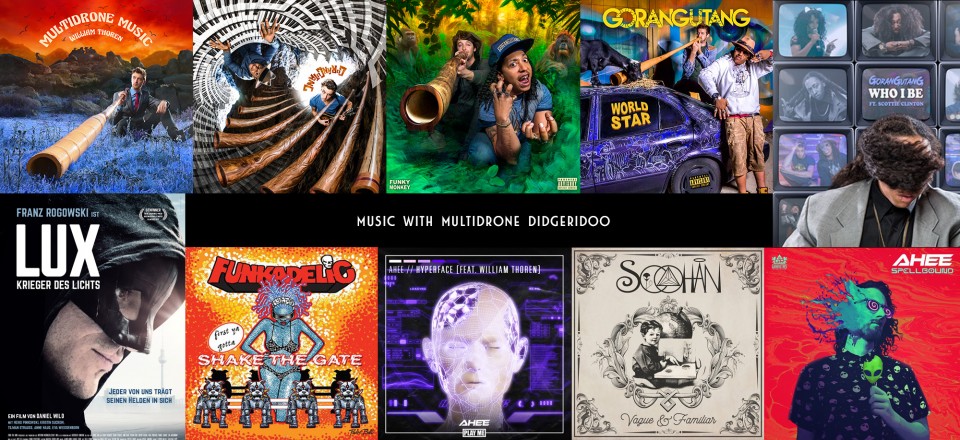 Music Featuring Multidrone Didgeridoo